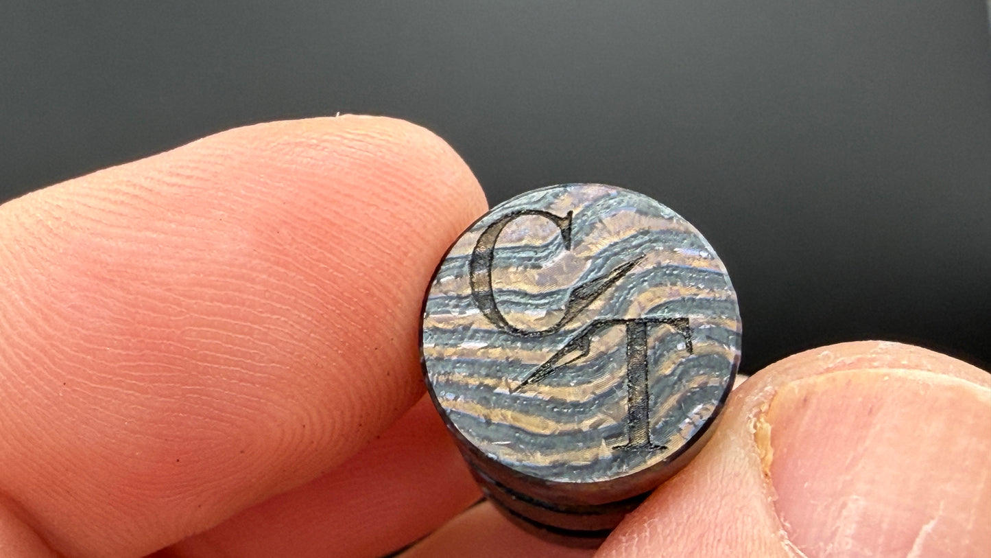 Heat Treated ZircuTi two line The End Bead 4