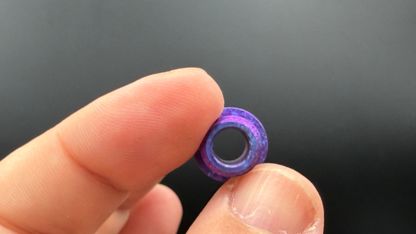 Blurple Chrystal Titanium The Thru Plug
