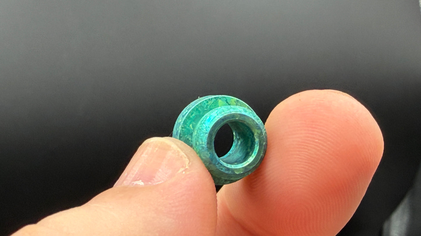 Green Chrystal Titanium The Thru Plug