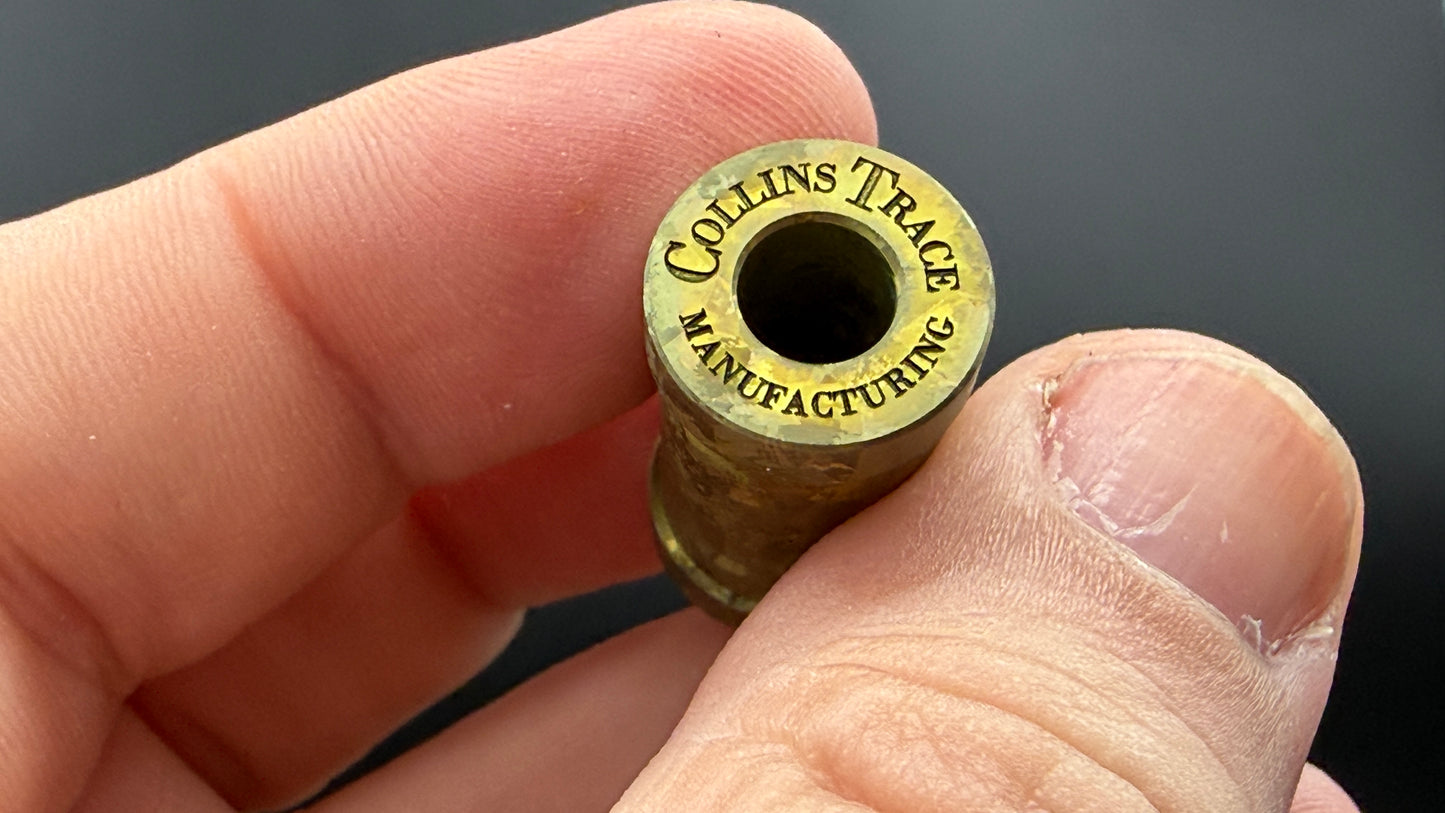 Large Crystal Gold Crystal Titanium XL The End Bead