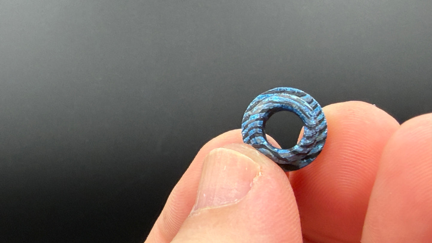 Ice Blue Zircuti XL The Thru Plug