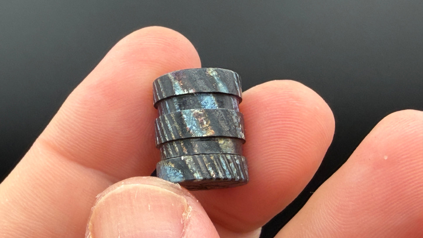 Heat Treated ZircuTi two line The End Bead 2
