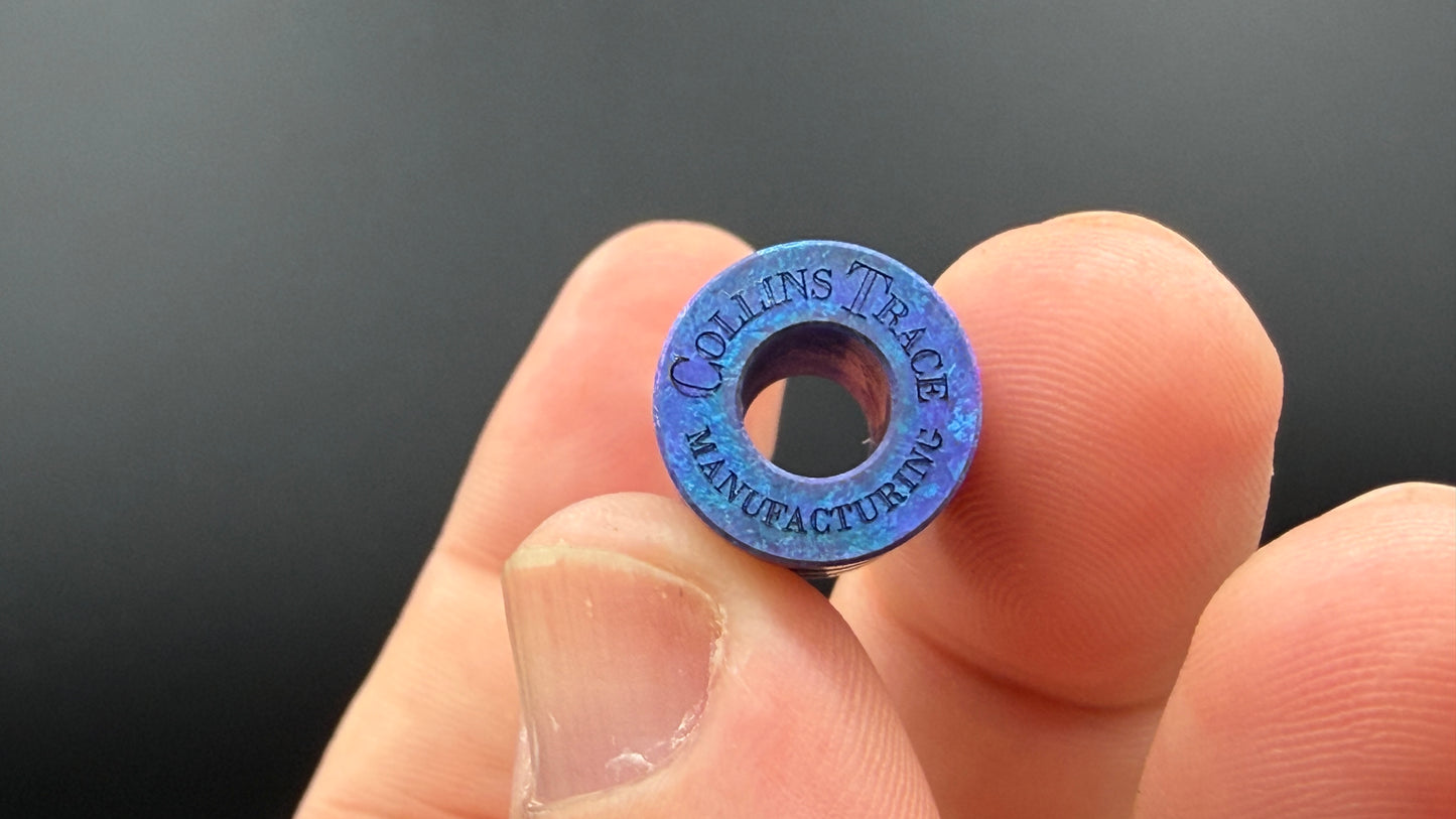 Blurple Crystal Titanium The Middle Bead
