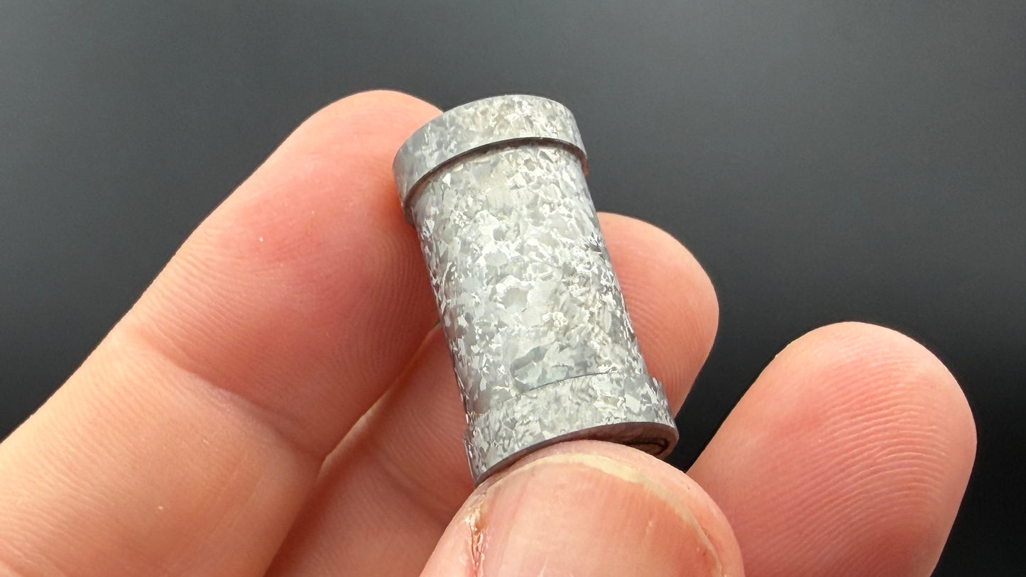 Natural Crystal Titanium XL The End Bead