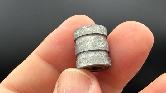 Natural Crystal Titanium The Middle Bead