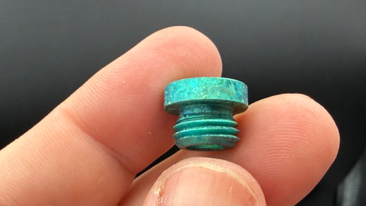 Green Chrystal Titanium The Thru Plug