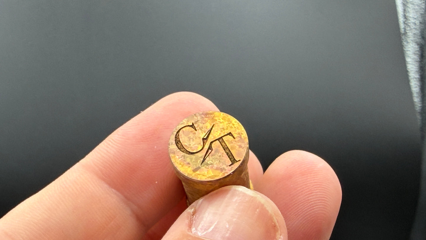 Orange to Rose Gold Crystal Titanium XL The End Bead