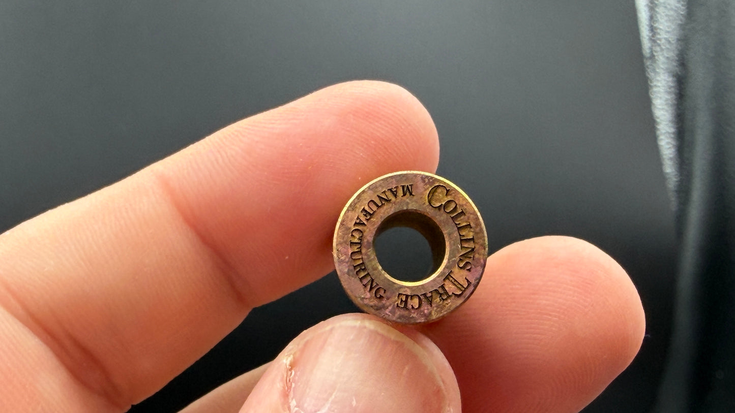 Orange to Rose Gold Crystal Titanium The Middle Bead