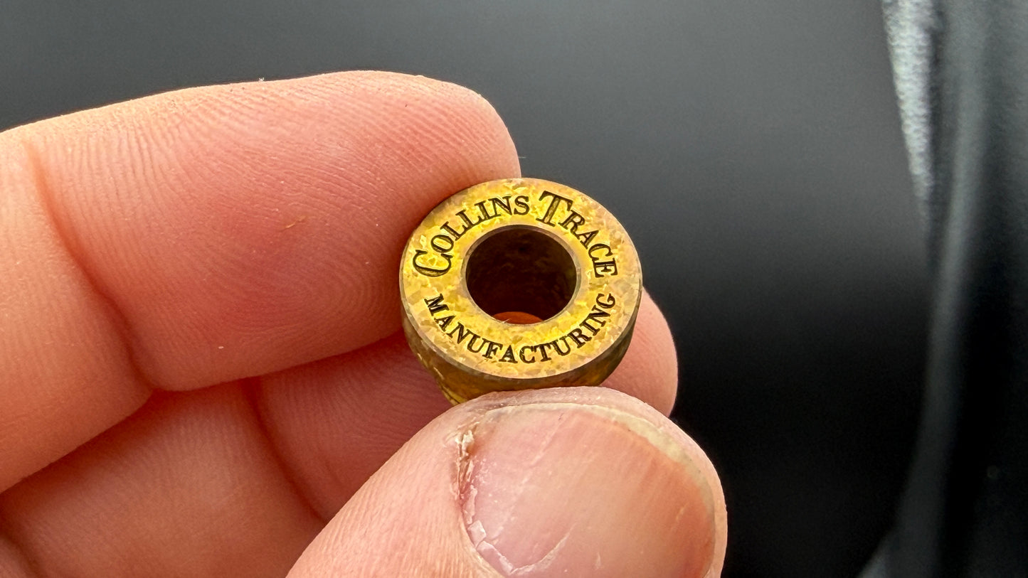 Orange to Rose Gold Chrystal Titanium The Thru Plug