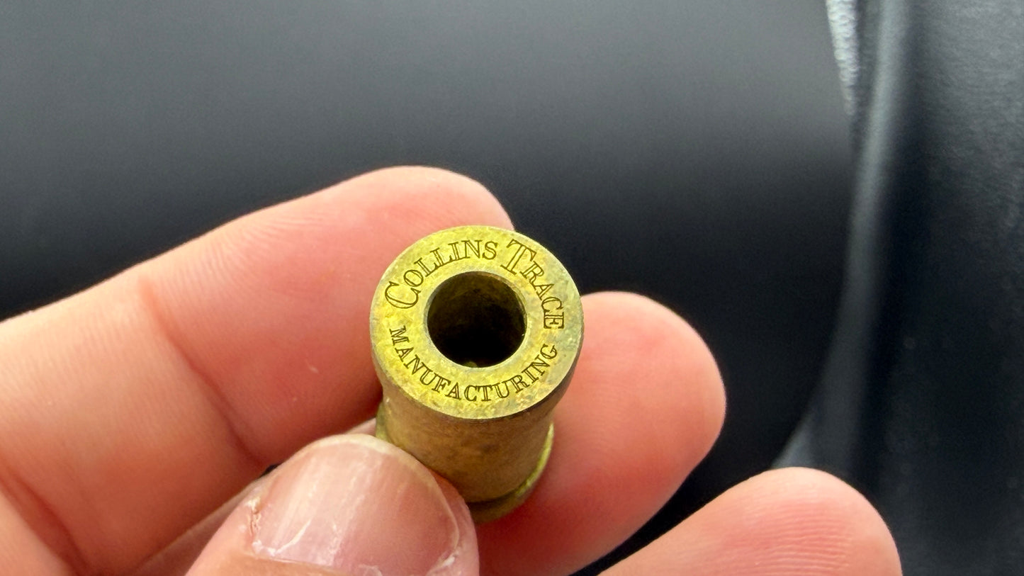 Gold Crystal Titanium XL The End Bead