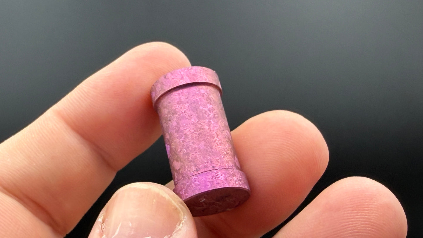 Pink Crystal Titanium XL The End Bead