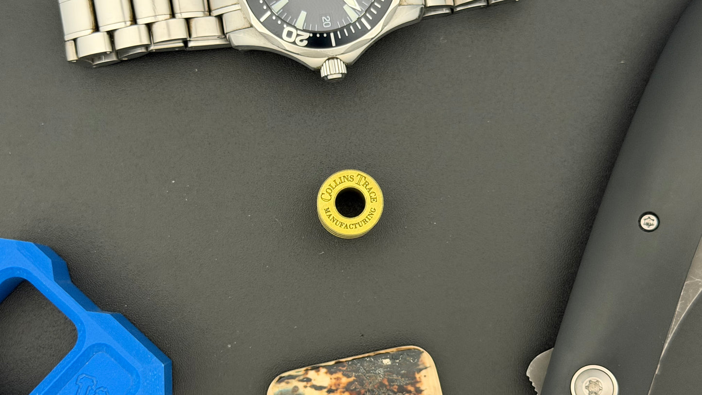 Gold Crystal Titanium The Middle Bead