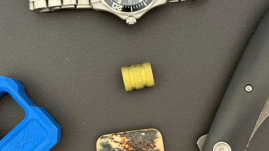 Gold Crystal Titanium The Middle Bead