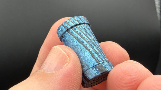 Ice Blue Zircuti XL The End Bead