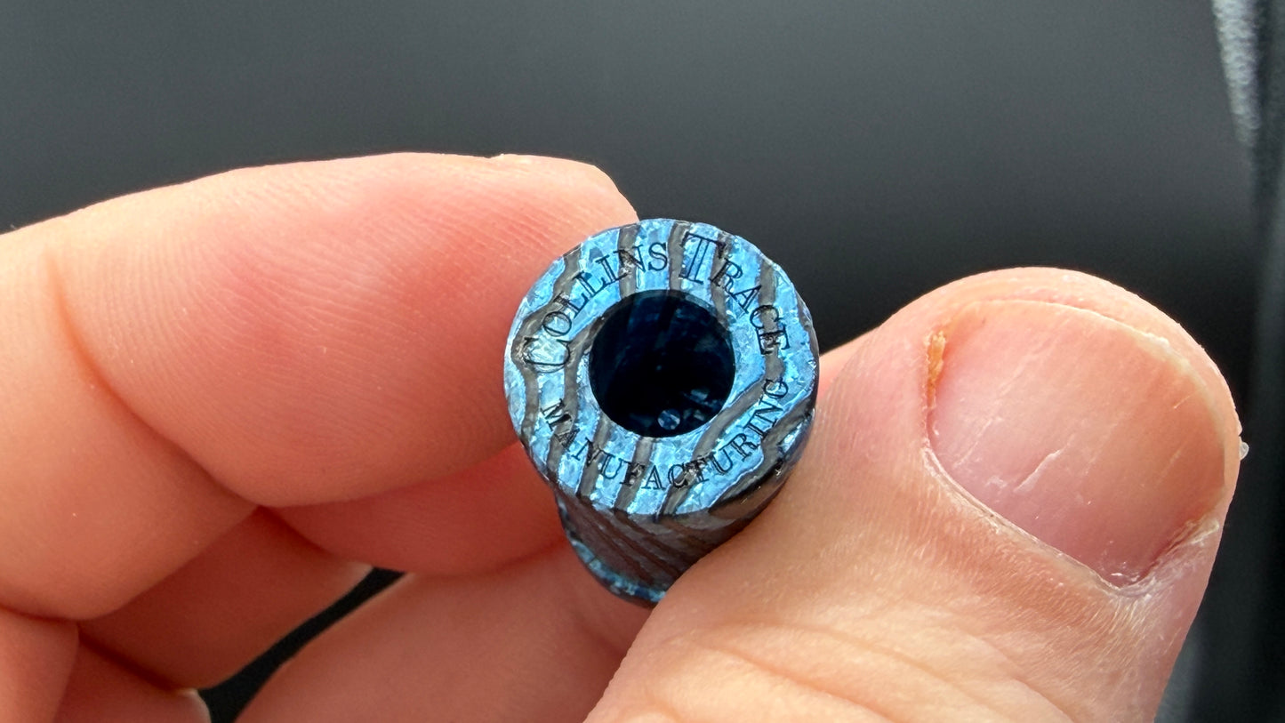 Ice Blue Zircuti XL The End Bead