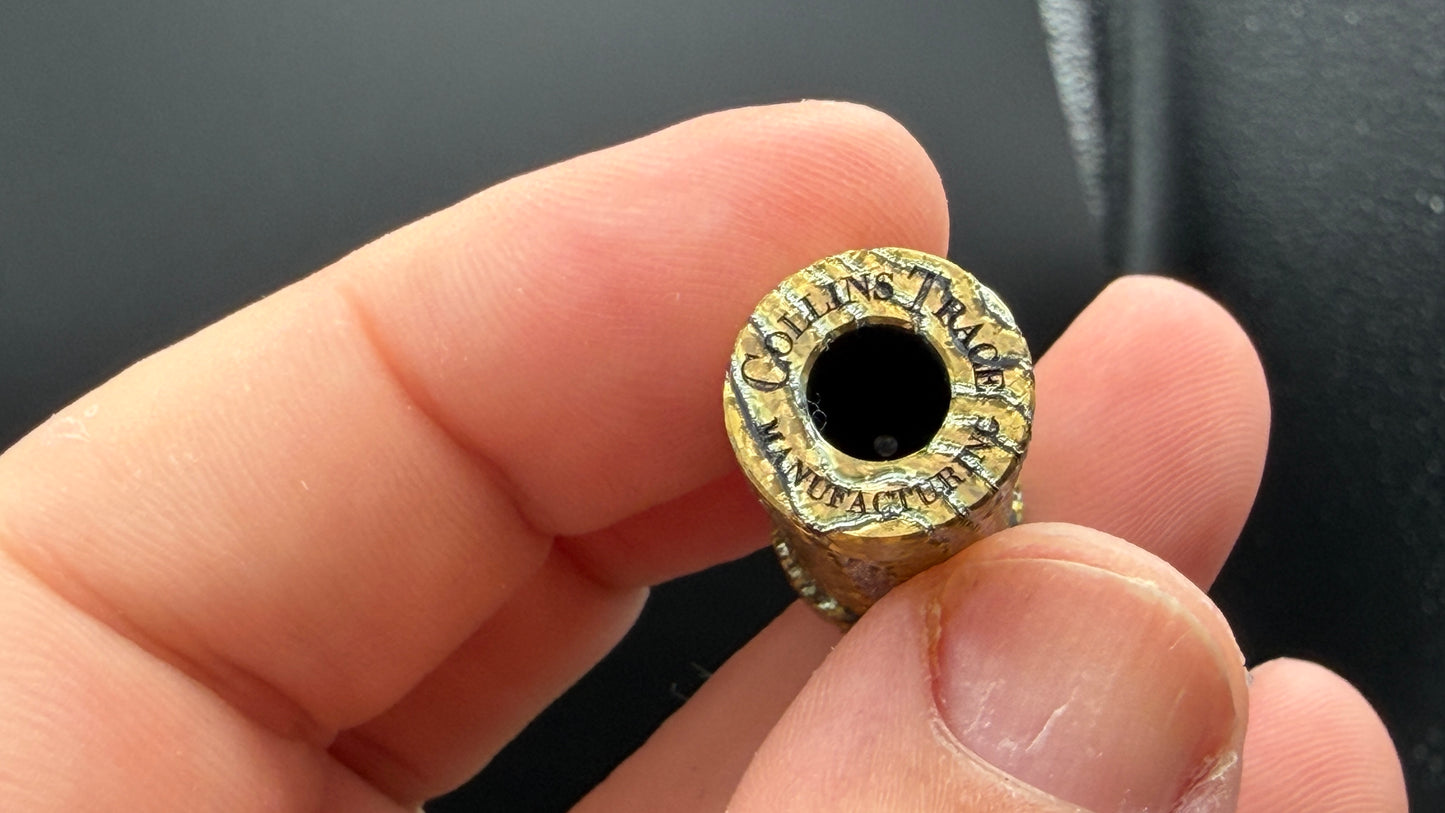 Gold Zircuti XL The End Bead