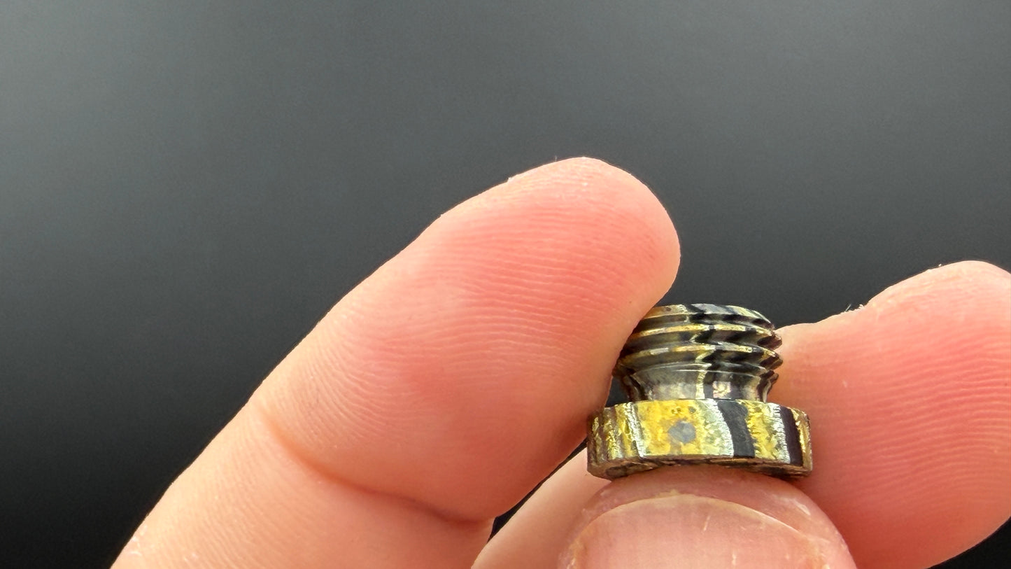 Gold Zircuti XL The Thru Plug